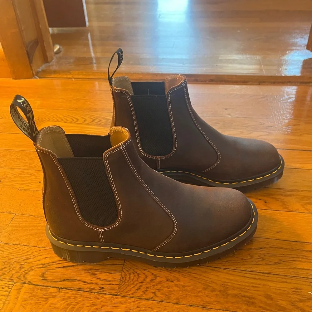 Dr. Martens 2976 Wax Commander Chelsea Boots made in England Men’s size 9 - Picture 3 of 7